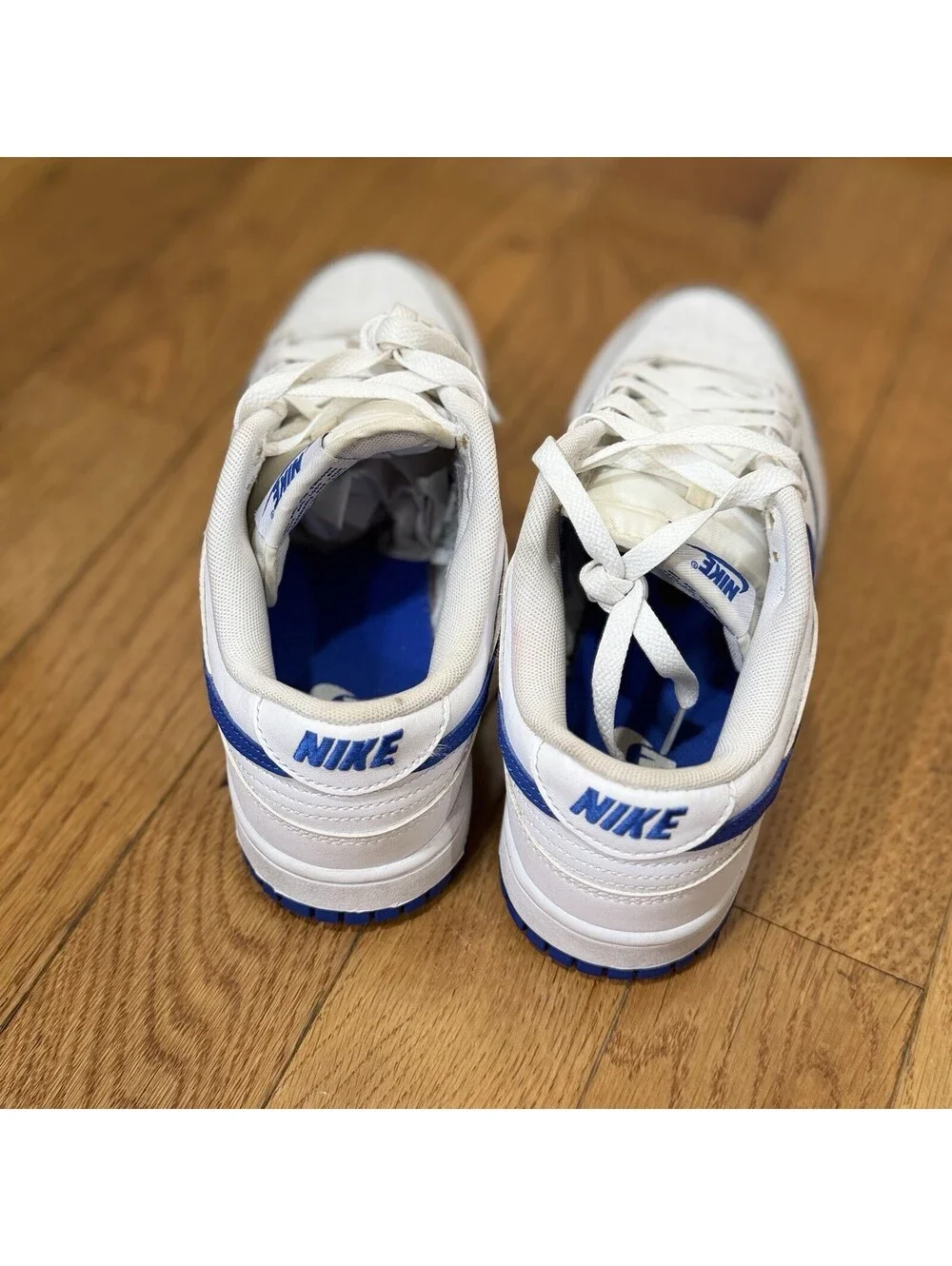 Size 8.5 US Men’s Nike Dunk Low White/Blue DV0831-104